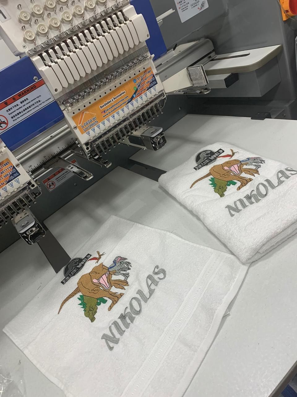 TOALLAS BORDADAS 